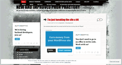 Desktop Screenshot of phunphactory.wordpress.com