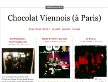 Tablet Screenshot of chocolatviennois.wordpress.com