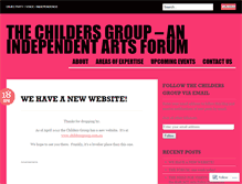 Tablet Screenshot of childersgroup.wordpress.com