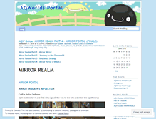 Tablet Screenshot of graphicgameportal.wordpress.com