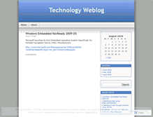 Tablet Screenshot of mytechcorner.wordpress.com