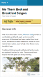 Mobile Screenshot of methembedandbreakfast.wordpress.com