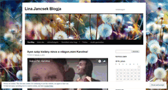 Desktop Screenshot of linajancsek.wordpress.com