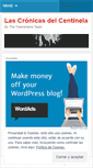 Mobile Screenshot of lascronicasdelcentinela.wordpress.com
