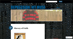 Desktop Screenshot of depressionmymuse.wordpress.com