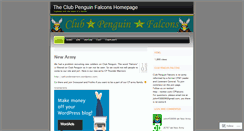 Desktop Screenshot of clubpenguinfalcons.wordpress.com