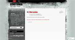 Desktop Screenshot of cenotomia.wordpress.com