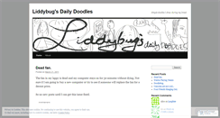 Desktop Screenshot of liddybug.wordpress.com