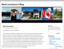 Tablet Screenshot of martinandgracegouldthorpe.wordpress.com