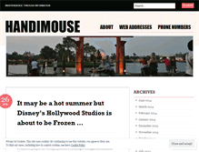 Tablet Screenshot of handimouse.wordpress.com