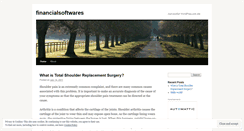 Desktop Screenshot of financialsoftwares.wordpress.com