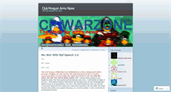 Desktop Screenshot of cpwarzone.wordpress.com