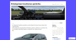 Desktop Screenshot of bkategorija.wordpress.com