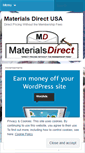 Mobile Screenshot of materialsdirectusa.wordpress.com