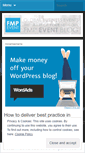 Mobile Screenshot of fmandproperty.wordpress.com