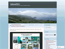 Tablet Screenshot of belizereef2011.wordpress.com