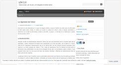 Desktop Screenshot of ladoblevisera.wordpress.com