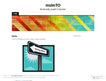 Tablet Screenshot of mslmto.wordpress.com