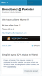 Mobile Screenshot of broadbandpakistan.wordpress.com