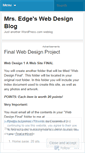 Mobile Screenshot of mrsedgewebdesign.wordpress.com