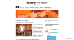 Desktop Screenshot of boulderloosethreads.wordpress.com
