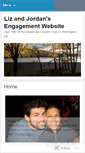 Mobile Screenshot of lizandjordanengagement.wordpress.com