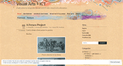 Desktop Screenshot of ictvisualarts.wordpress.com