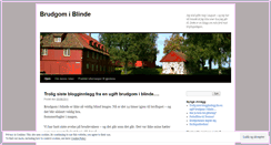 Desktop Screenshot of brudgomiblinde.wordpress.com