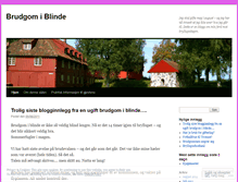 Tablet Screenshot of brudgomiblinde.wordpress.com