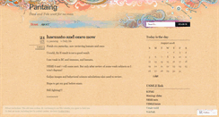 Desktop Screenshot of pantaing.wordpress.com