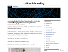 Tablet Screenshot of culturebranding.wordpress.com