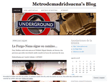 Tablet Screenshot of metrodemadridsuena.wordpress.com