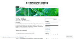 Desktop Screenshot of economialuna.wordpress.com