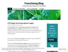 Tablet Screenshot of infofranchising.wordpress.com