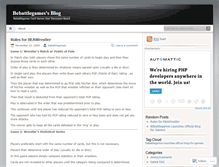 Tablet Screenshot of bebattlegames.wordpress.com