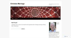 Desktop Screenshot of biblicalchristianmarriage.wordpress.com