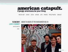 Tablet Screenshot of amcat.wordpress.com