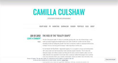 Desktop Screenshot of camillajodie.wordpress.com