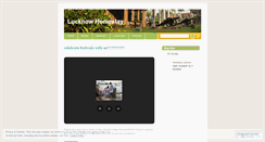 Desktop Screenshot of lucknowhomestay.wordpress.com