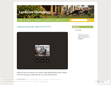 Tablet Screenshot of lucknowhomestay.wordpress.com
