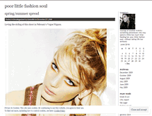 Tablet Screenshot of fashionsoul.wordpress.com