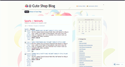 Desktop Screenshot of acuteshop.wordpress.com
