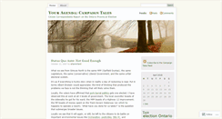 Desktop Screenshot of campaigntales.wordpress.com