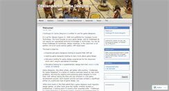 Desktop Screenshot of designgames.wordpress.com