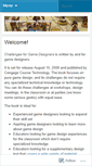 Mobile Screenshot of designgames.wordpress.com