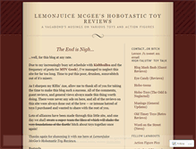 Tablet Screenshot of hobotastictoys.wordpress.com