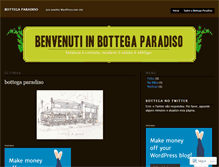 Tablet Screenshot of bottegaparadisonline.wordpress.com