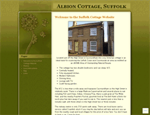 Tablet Screenshot of albioncottagesuffolk.wordpress.com