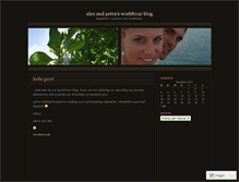 Tablet Screenshot of alexandpetraworldtour.wordpress.com