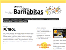 Tablet Screenshot of ajbarnabitas.wordpress.com